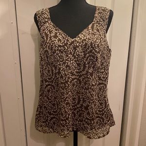 George me | women’s blouse | large | brown